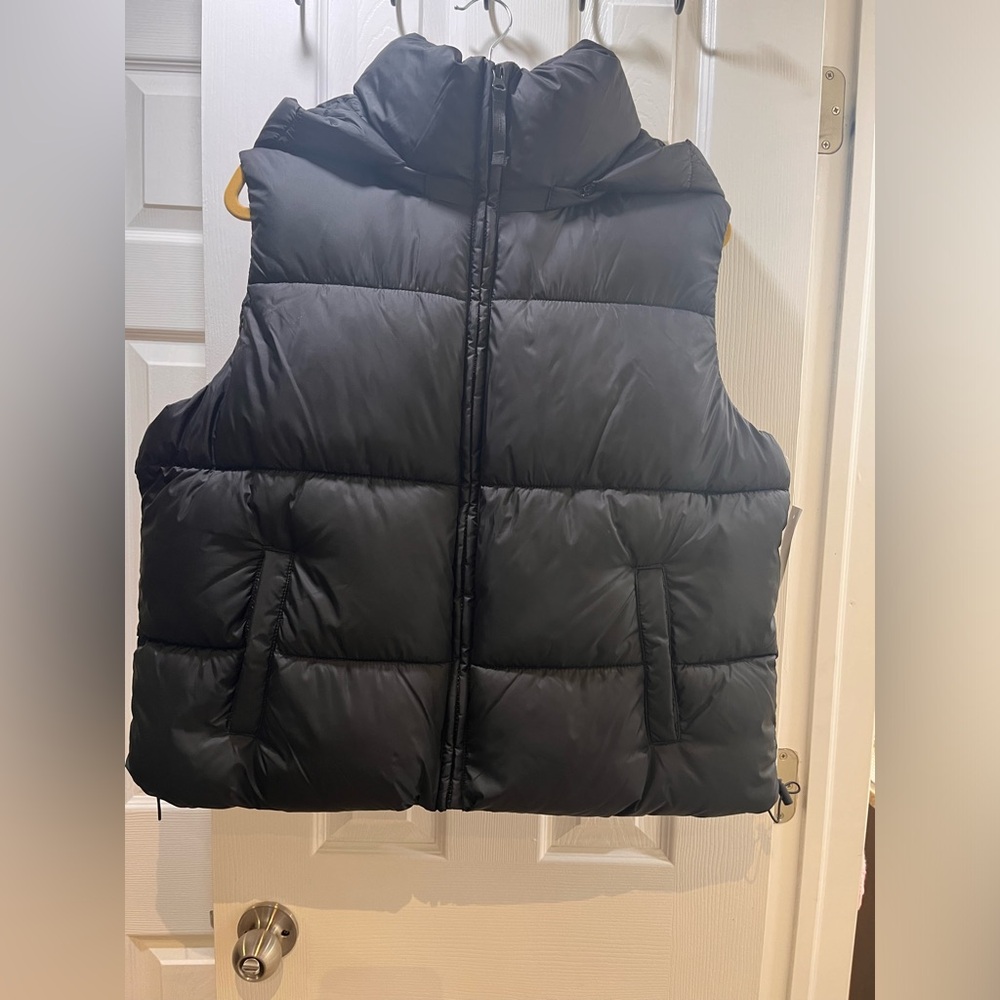 Black Puffer Vest